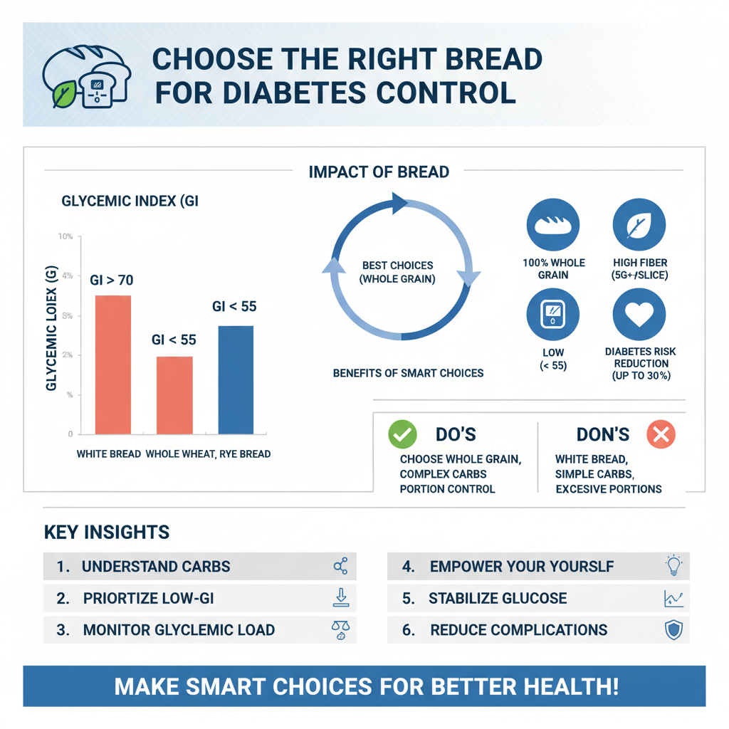 best bread for type 2 diabetes - Data Infographic and Statistics