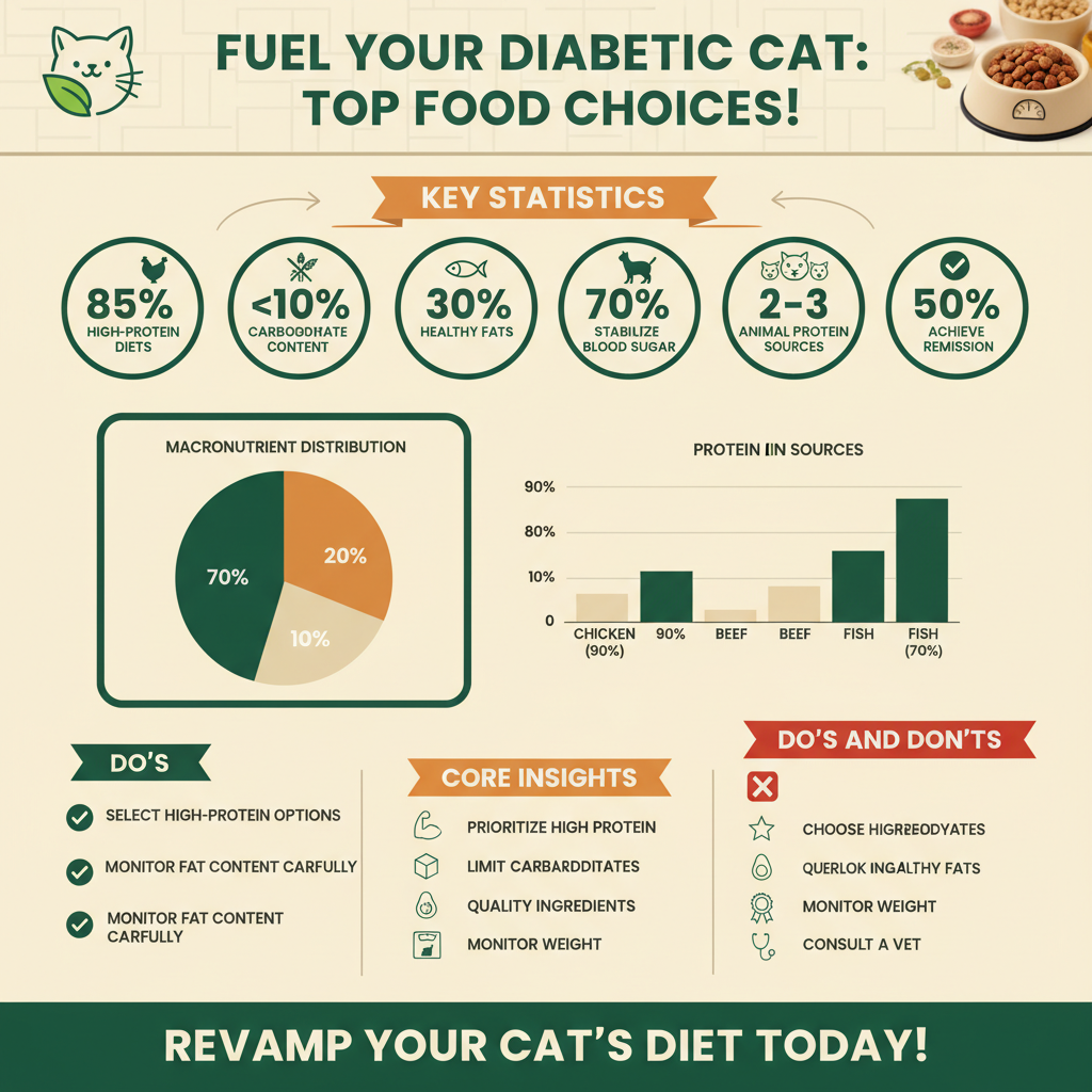 best canned cat food for diabetic cats - Data Infographic and Statistics