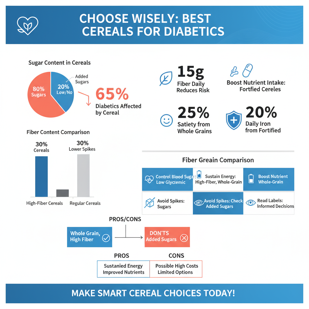 Infographic: Key Nutritional Factors to Look For best cereals for diabetics - Data Infographic and Statistics