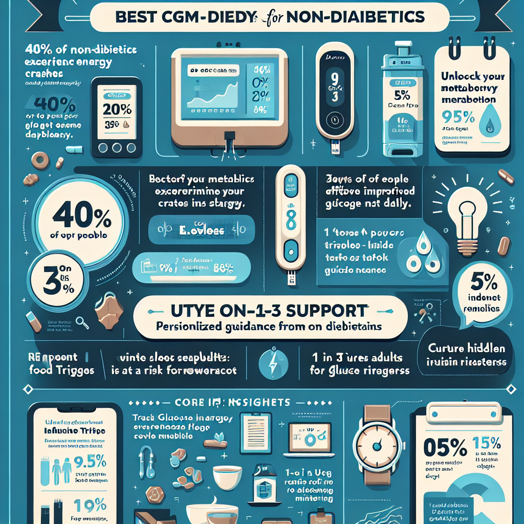 best cgm for non diabetics - Data Infographic and Statistics