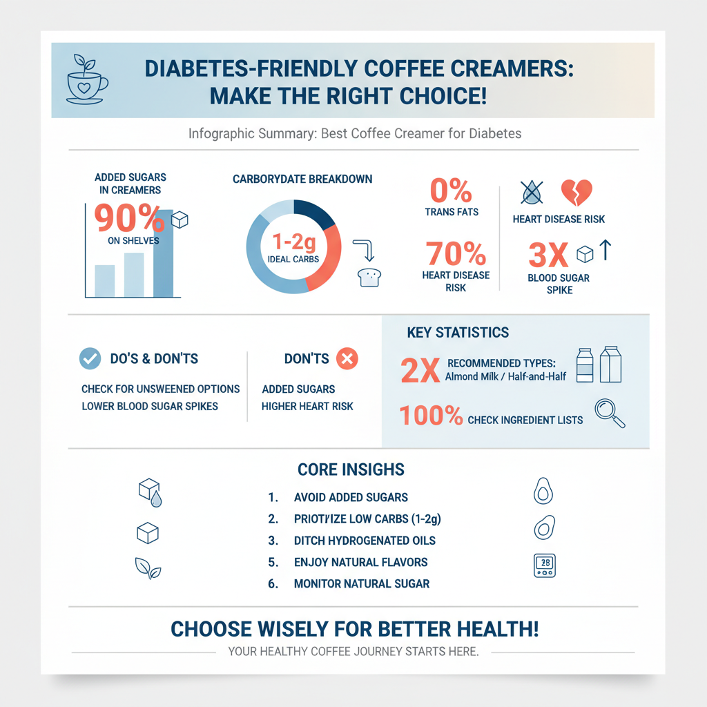best coffee creamer for diabetes - Data Infographic and Statistics