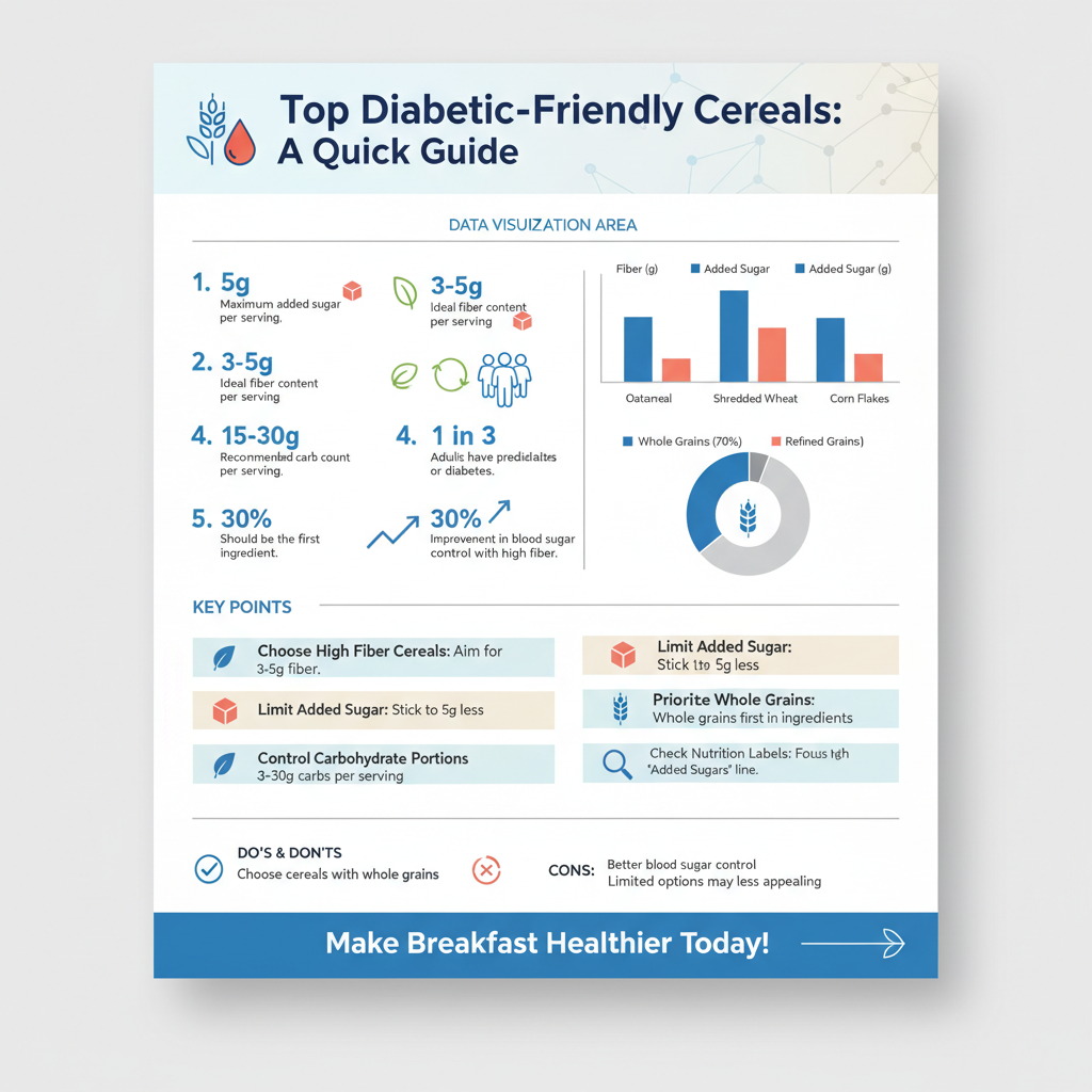 best cold cereal for diabetics - Data Infographic and Statistics