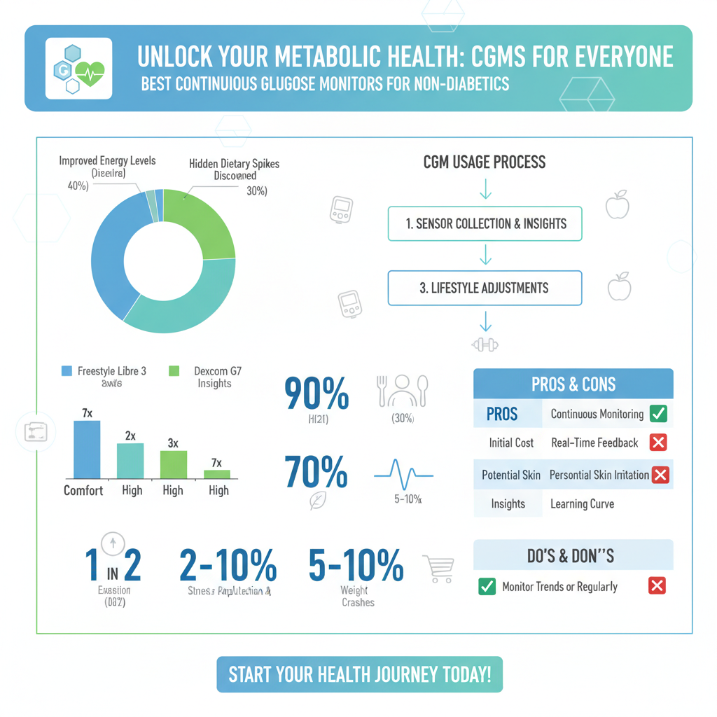 best continuous glucose monitor for non diabetics - Data Infographic and Statistics