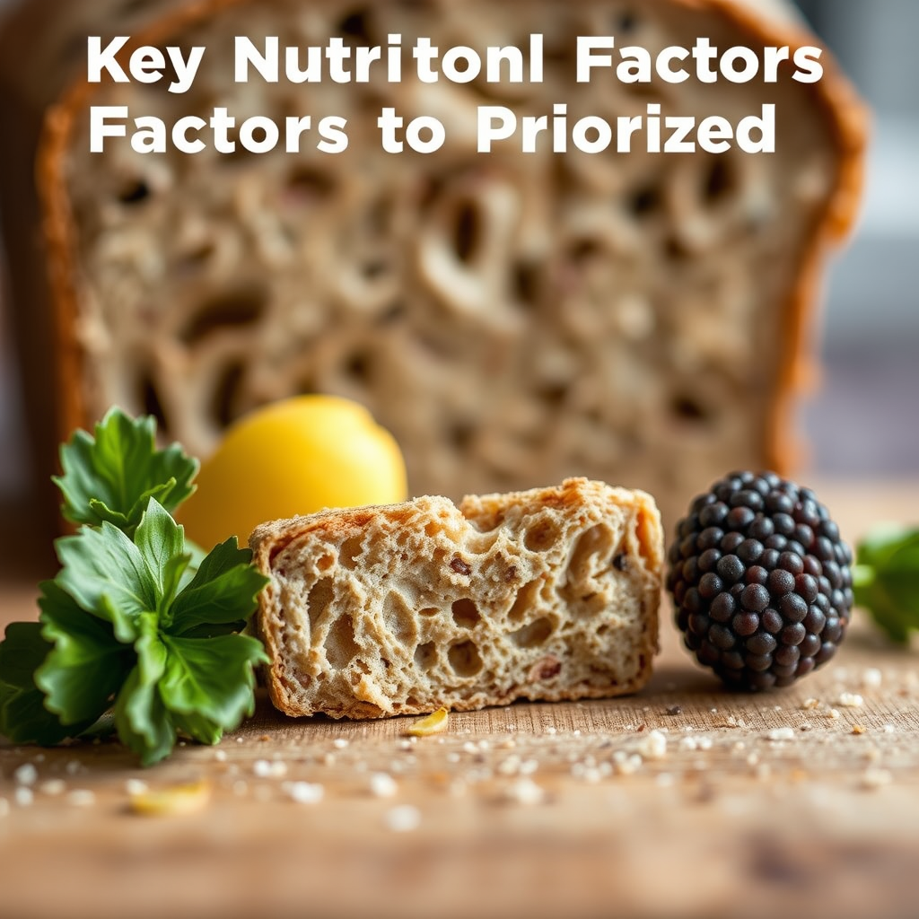 Key Nutritional Factors to Prioritize - best diabetic bread