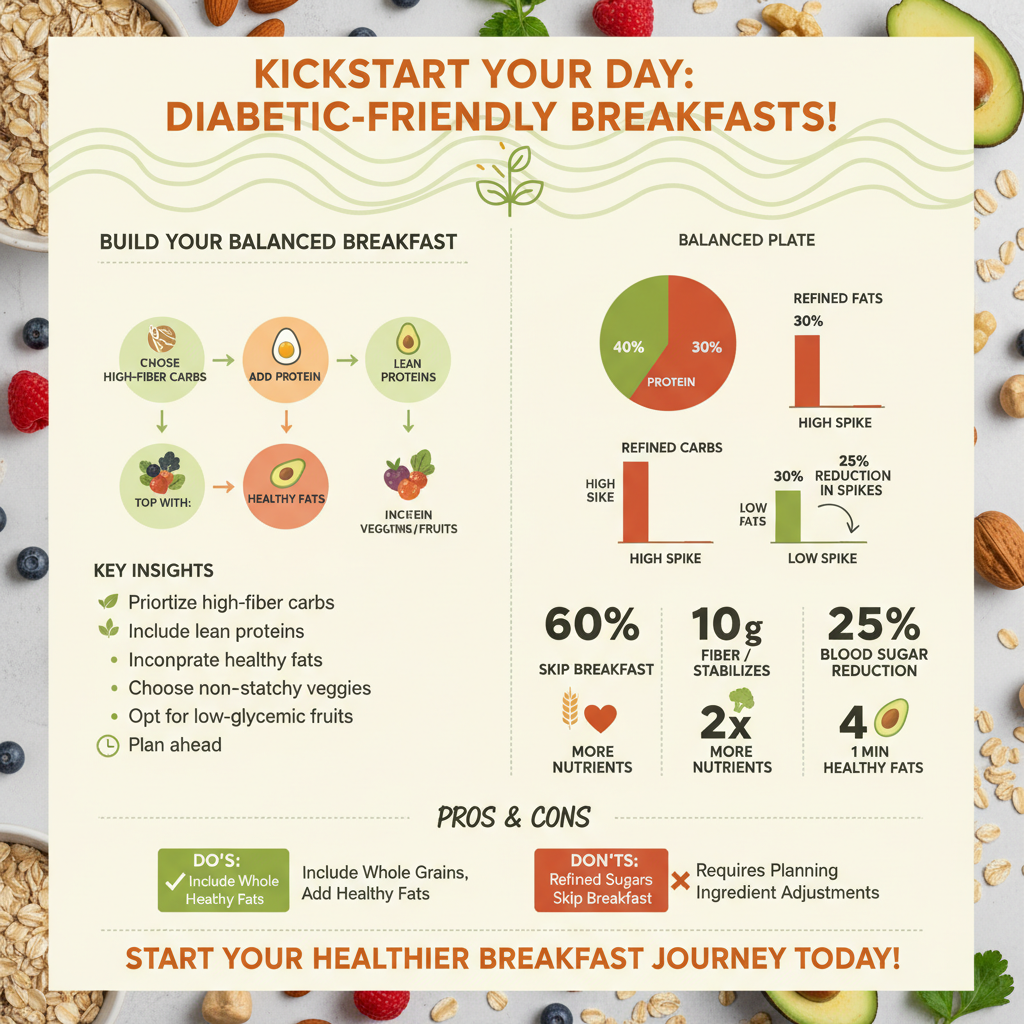 best diabetic breakfast recipes - Data Infographic and Statistics