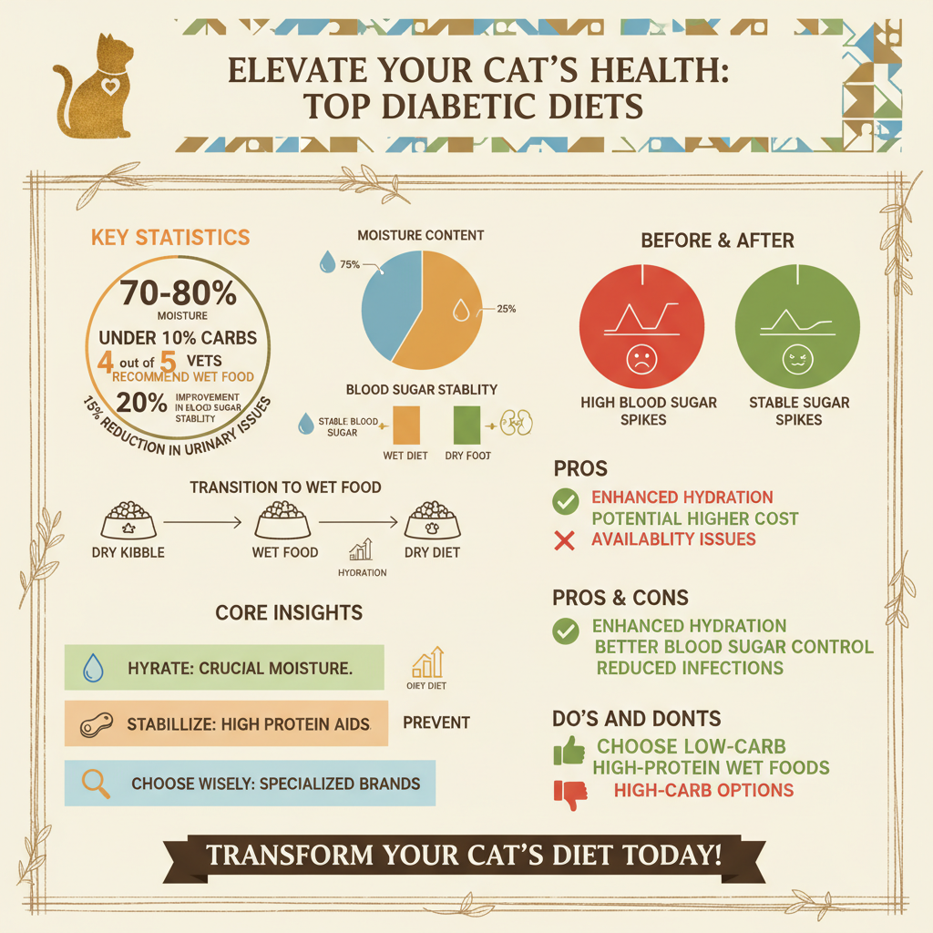 best diabetic cat food wet - Data Infographic and Statistics