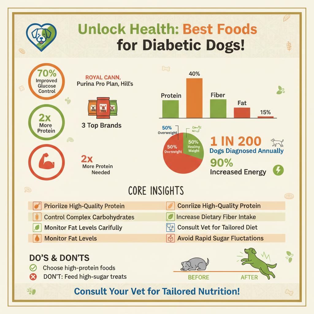 best diabetic dog food - Data Infographic and Statistics