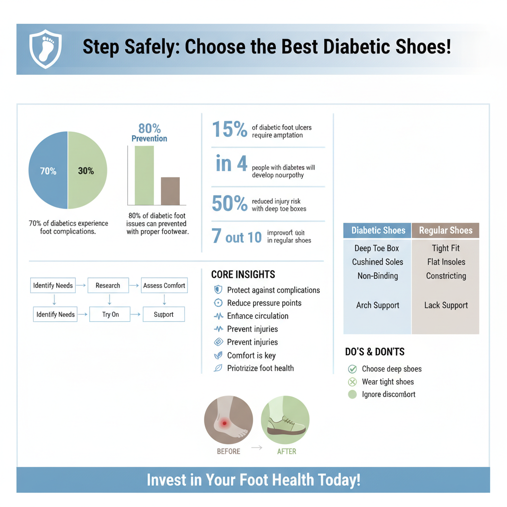 best diabetic shoes - Data Infographic and Statistics