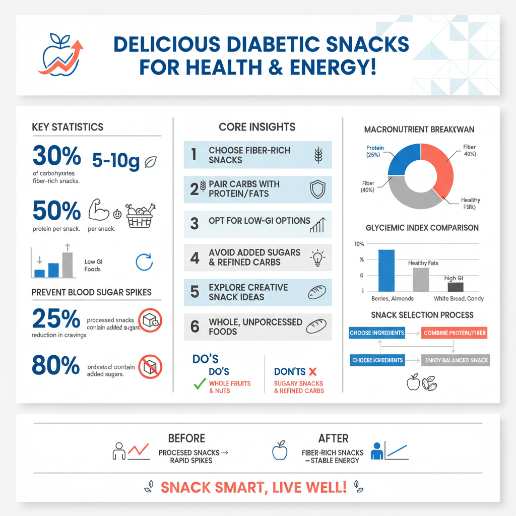 Infographic: High-Fiber Fruit & Veggie Powerhouses best diabetic snacks - Data Infographic and Statistics