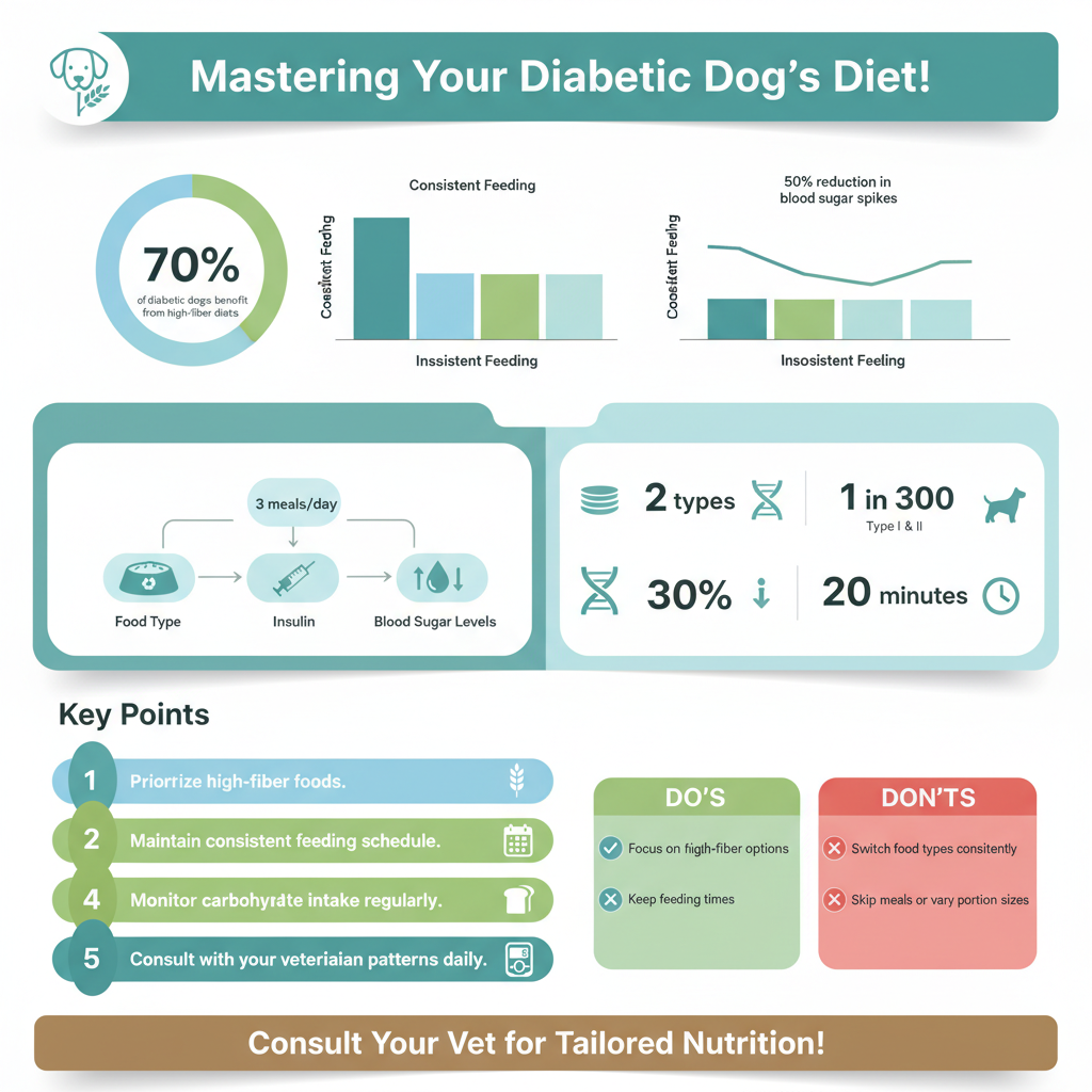 best diet for diabetic dog - Data Infographic and Statistics