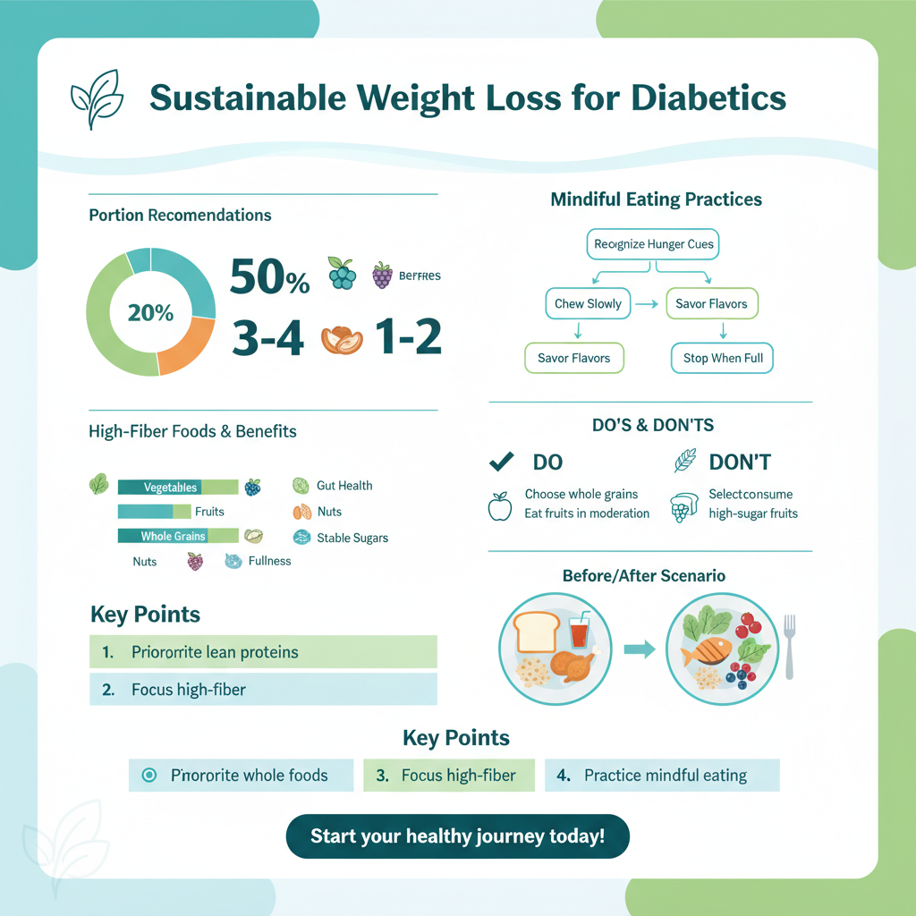 best diet for diabetics to lose weight - Data Infographic and Statistics