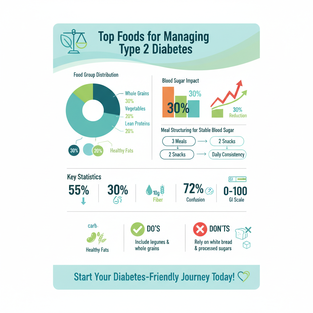 best diet for type 2 diabetes - Data Infographic and Statistics
