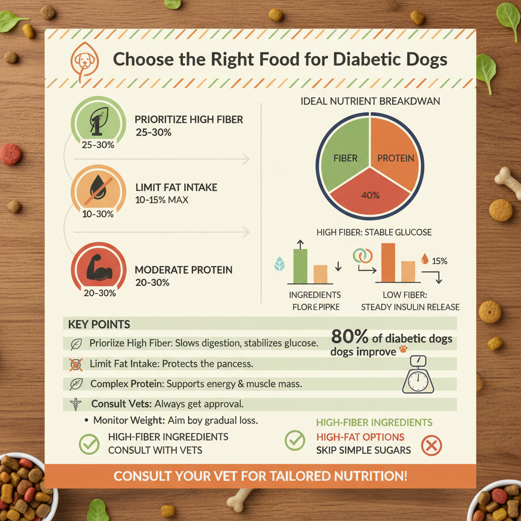 best dog food for diabetic dogs - Data Infographic and Statistics