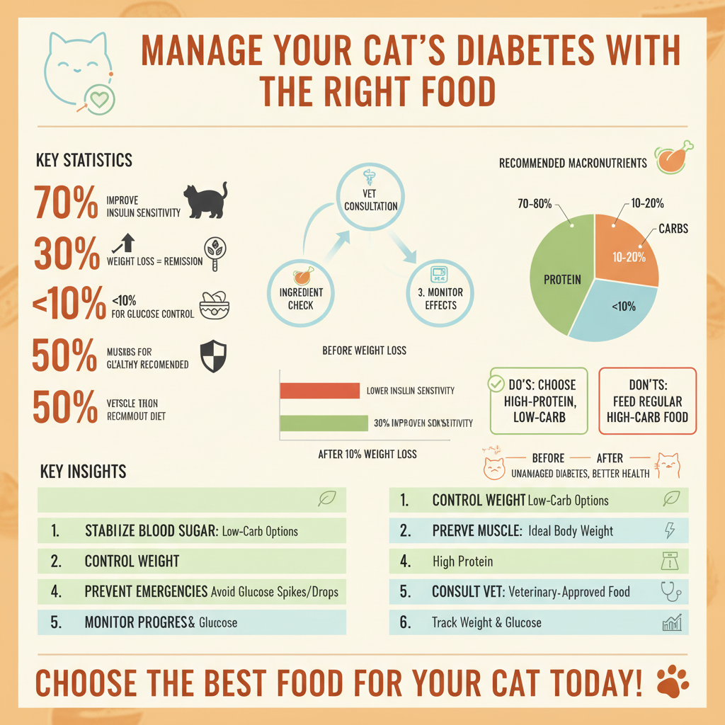 best dry food for diabetic cats - Data Infographic and Statistics