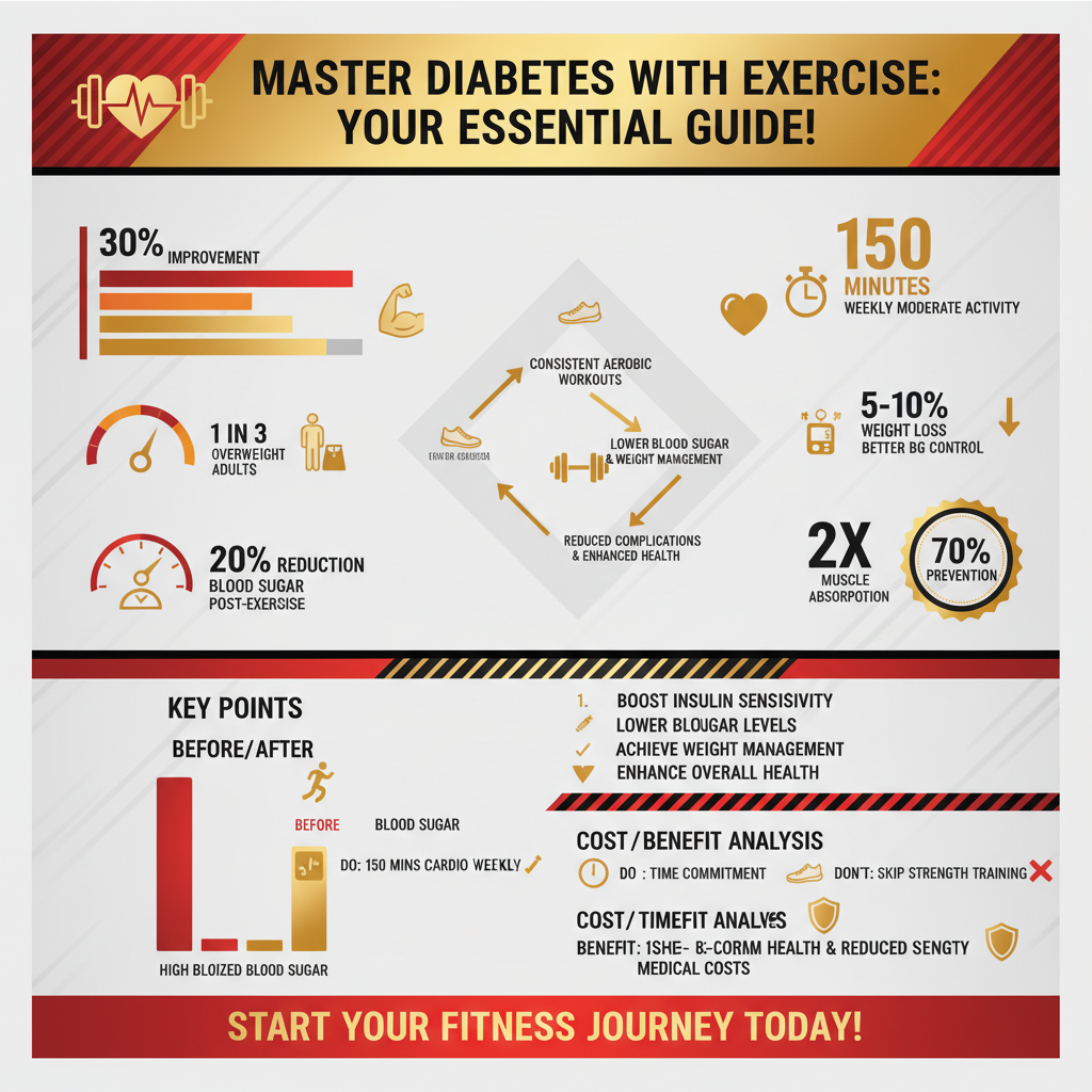 best exercise for diabetes - Data Infographic and Statistics