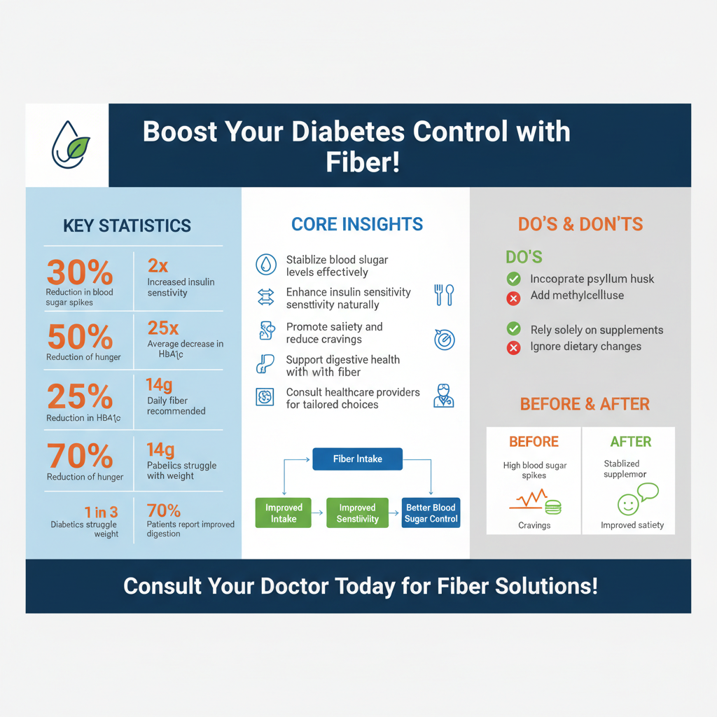 best fiber supplement for diabetics - Data Infographic and Statistics
