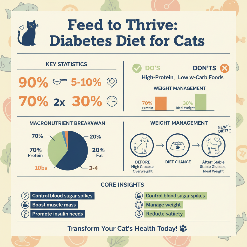 best food for diabetic cats - Data Infographic and Statistics