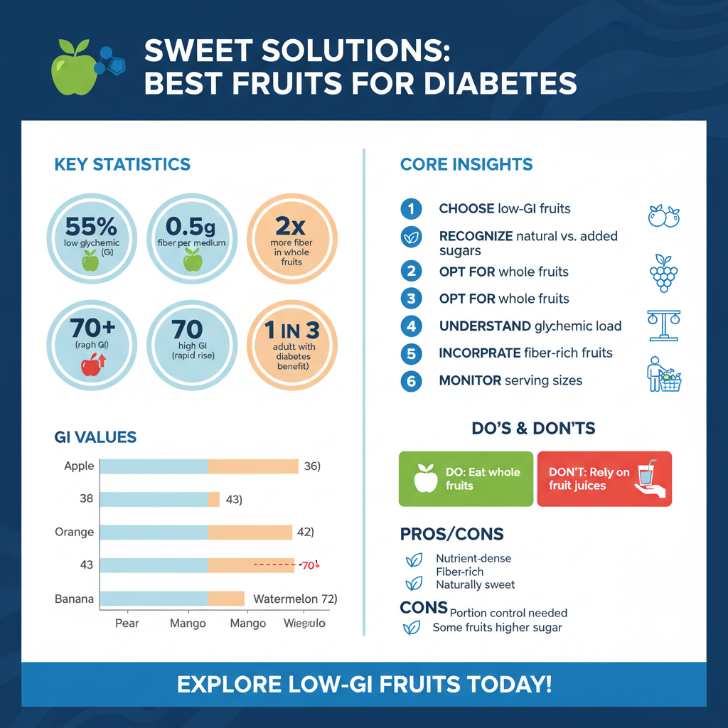 best fruit diabetes - Data Infographic and Statistics