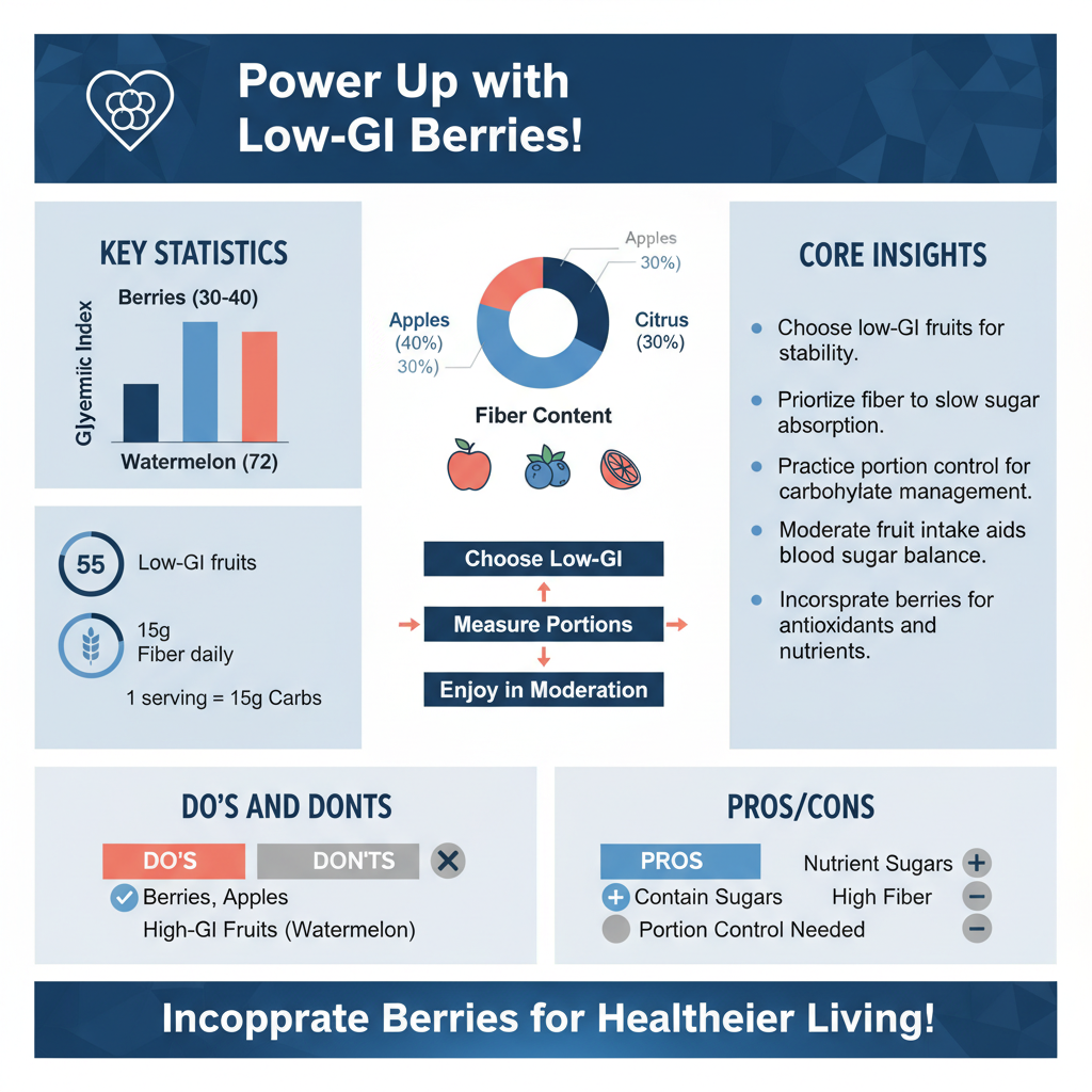 best fruit for diabetic - Data Infographic and Statistics