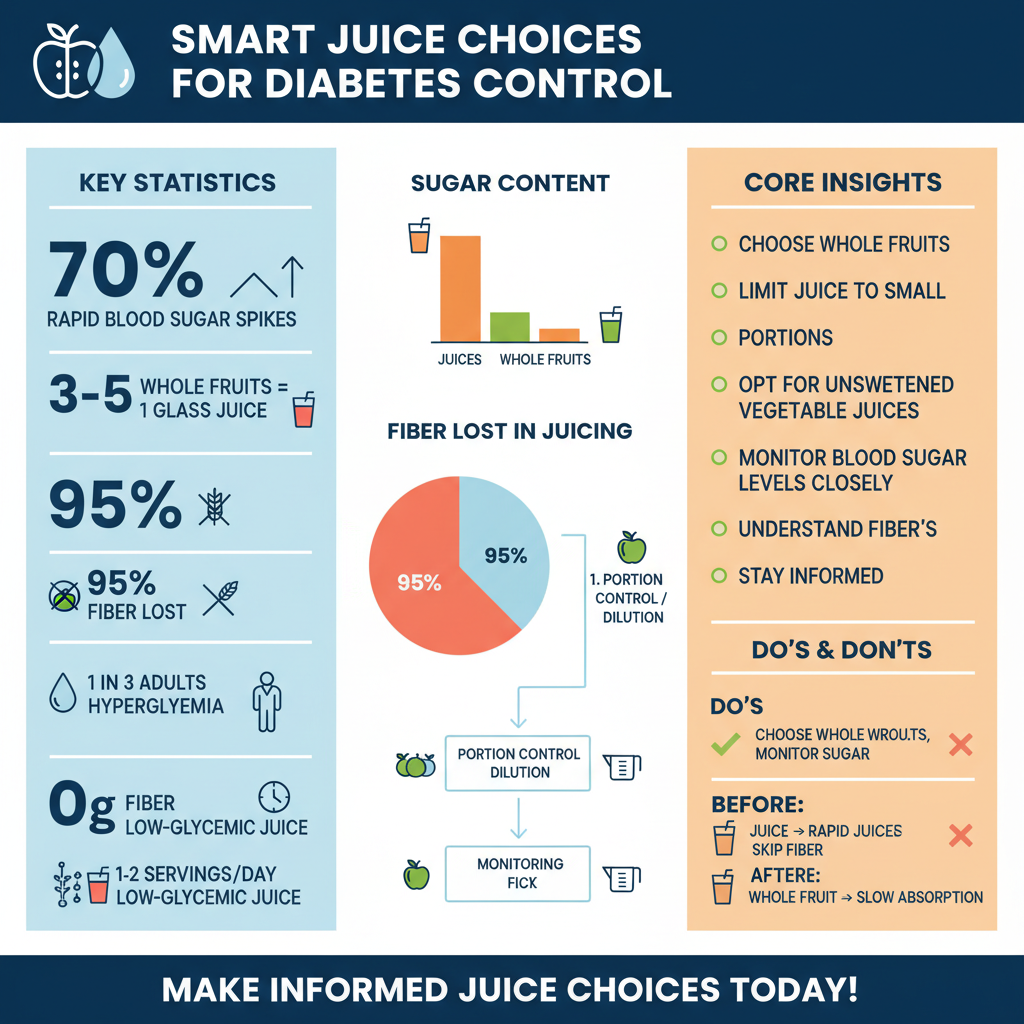 best fruit juice for diabetics - Data Infographic and Statistics