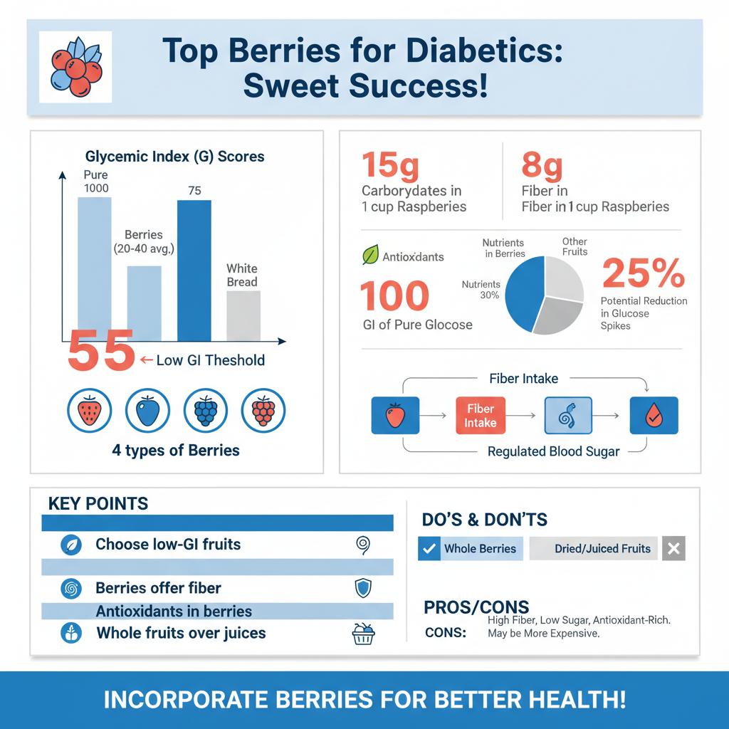 best fruits for diabetics - Data Infographic and Statistics