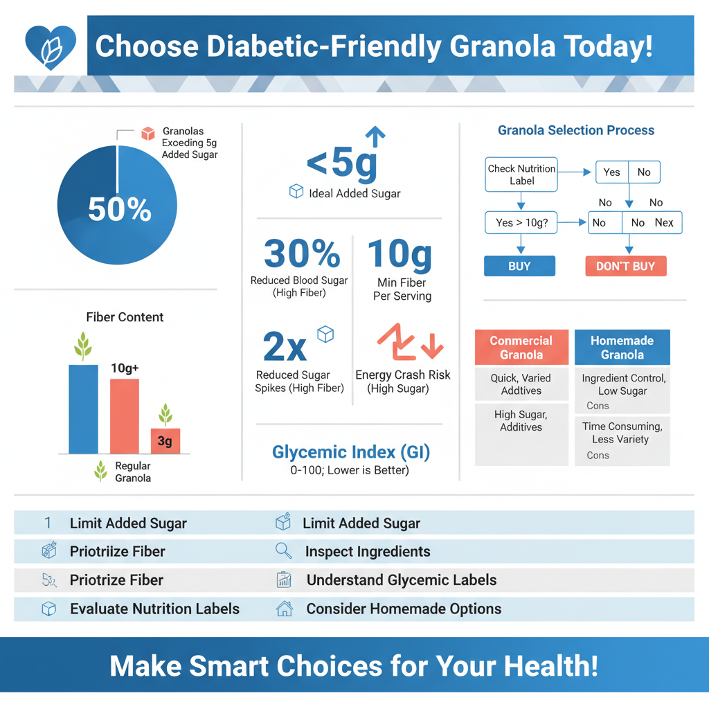 best granola for diabetics - Data Infographic and Statistics