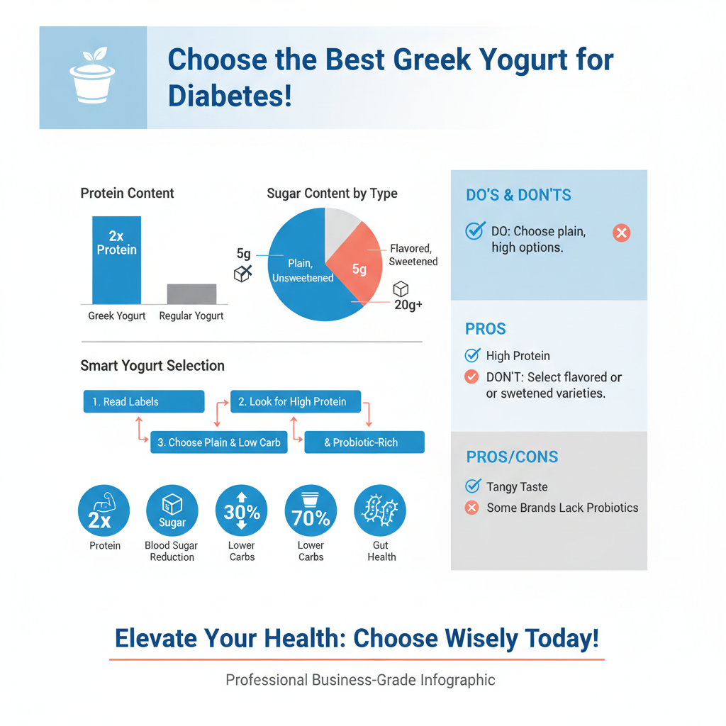 best greek yogurt for diabetics - Data Infographic and Statistics