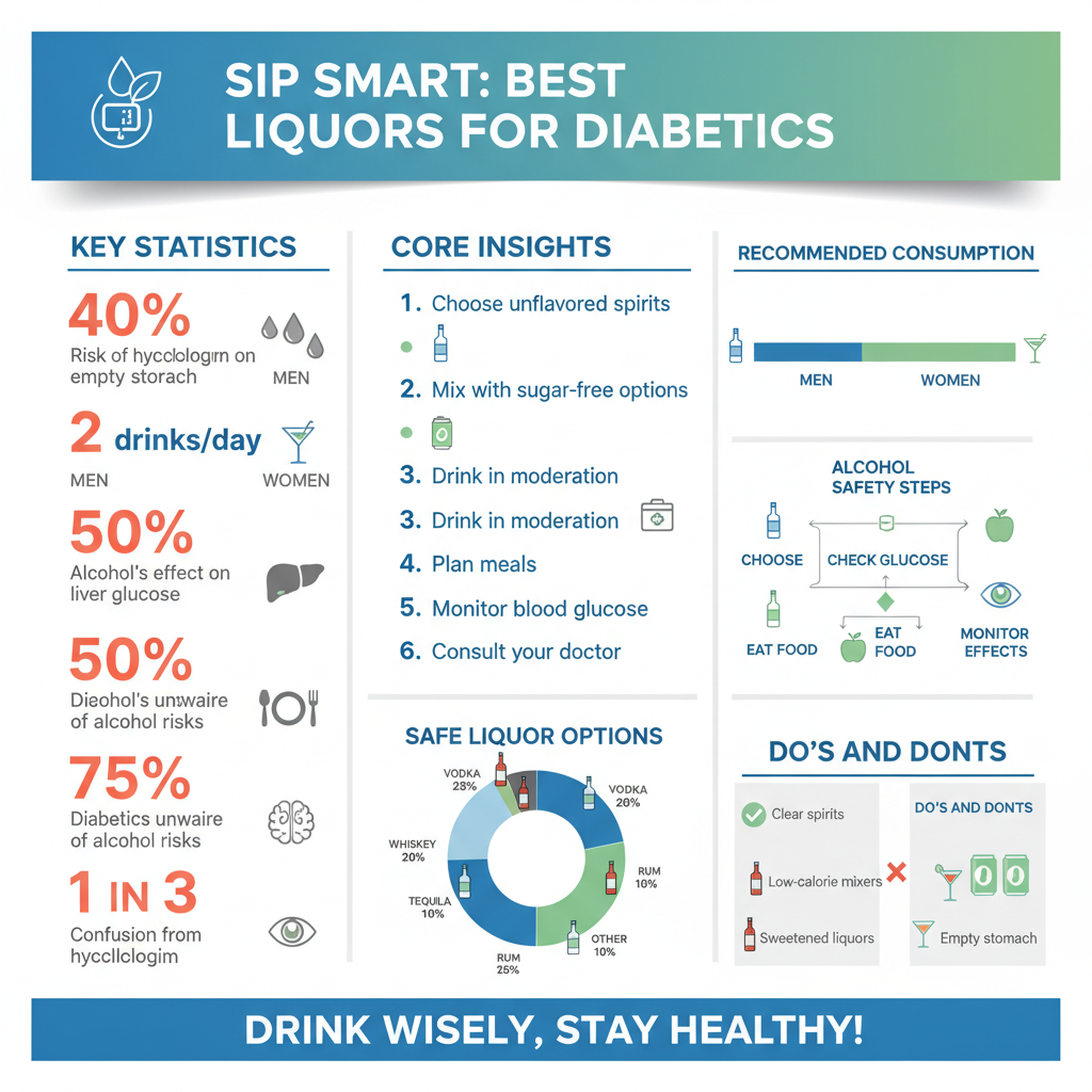 best liquor for diabetics - Data Infographic and Statistics