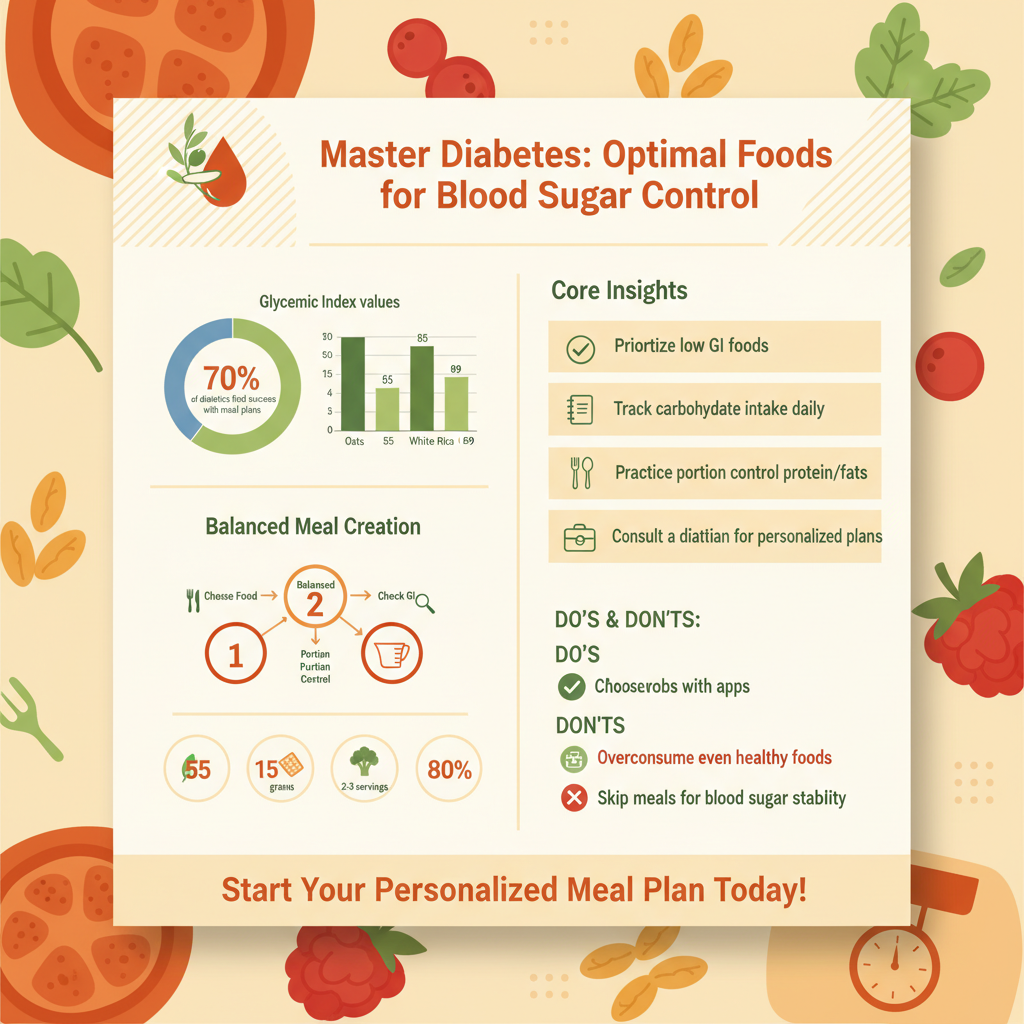 best meal plan for diabetics - Data Infographic and Statistics