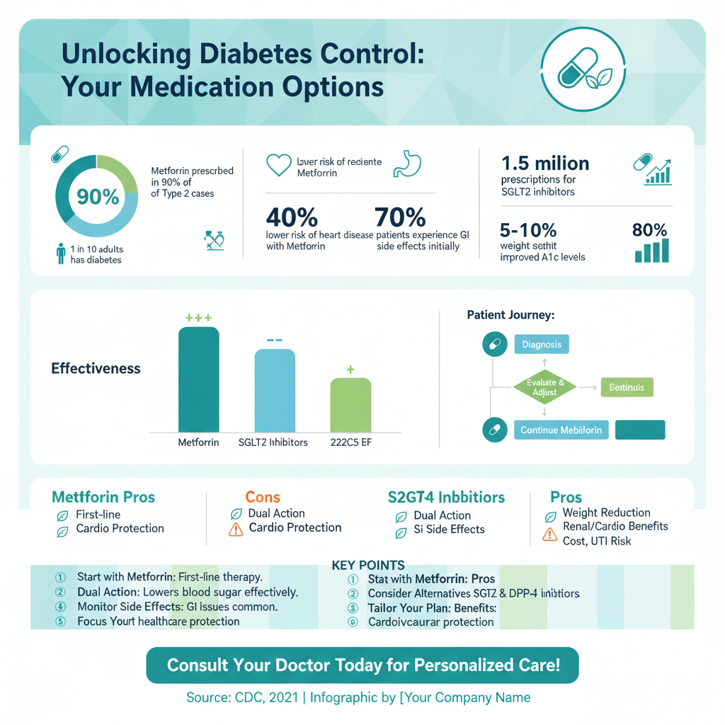 best medicine type 2 diabetes - Data Infographic and Statistics
