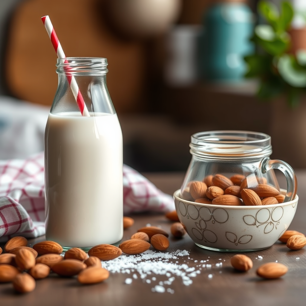 Unsweetened Almond Milk Unsweetened Almond Milk - best milk for diabetics