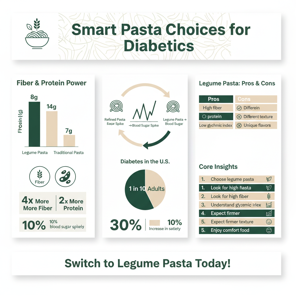 best pasta for diabetics - Data Infographic and Statistics