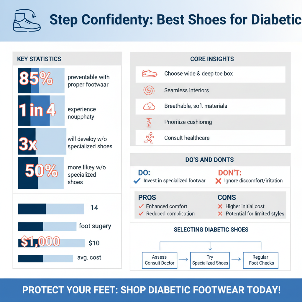 Infographic: Top Rated Athletic and Walking Shoes best shoes for diabetics - Data Infographic and Statistics