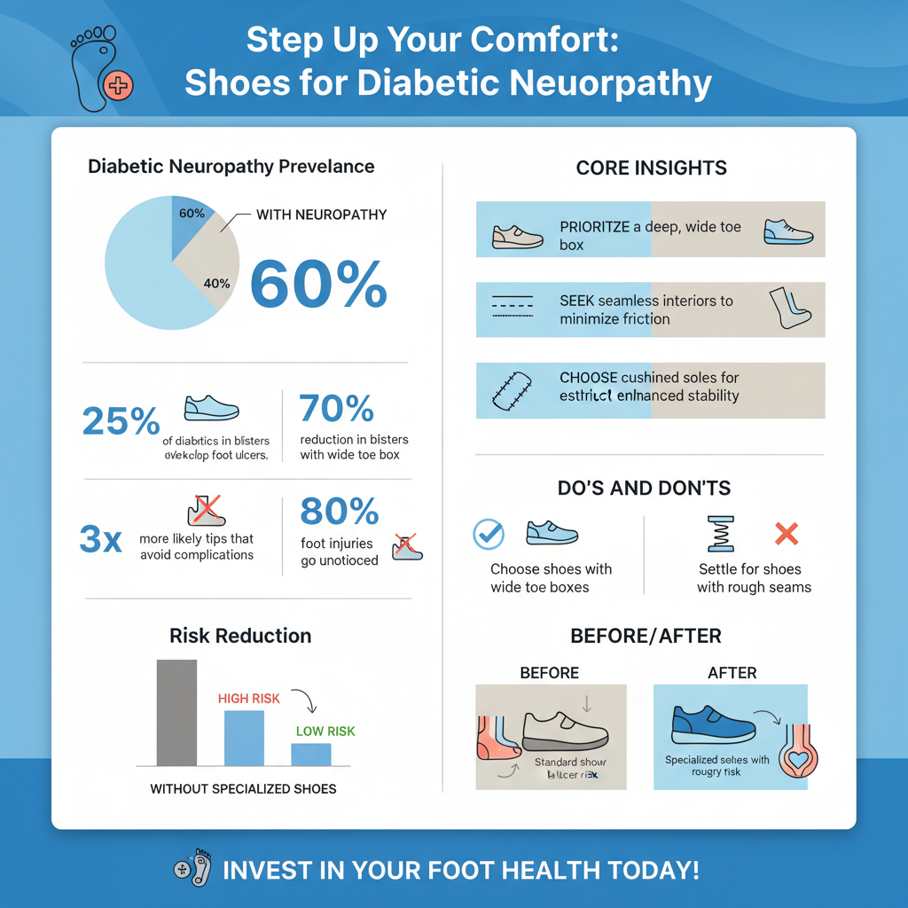 best shoes for diabetics with neuropathy - Data Infographic and Statistics