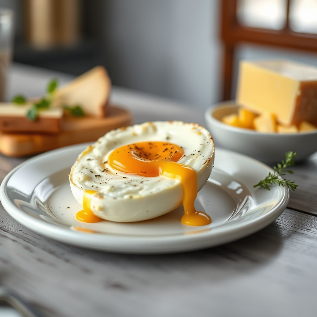 Protein-Packed Eggs and Cheese - best snacks for diabetics