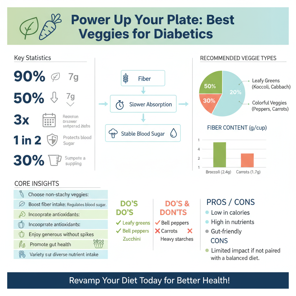 Infographic: The Power of Leafy Green Vegetables best vegetables for diabetics - Data Infographic and Statistics