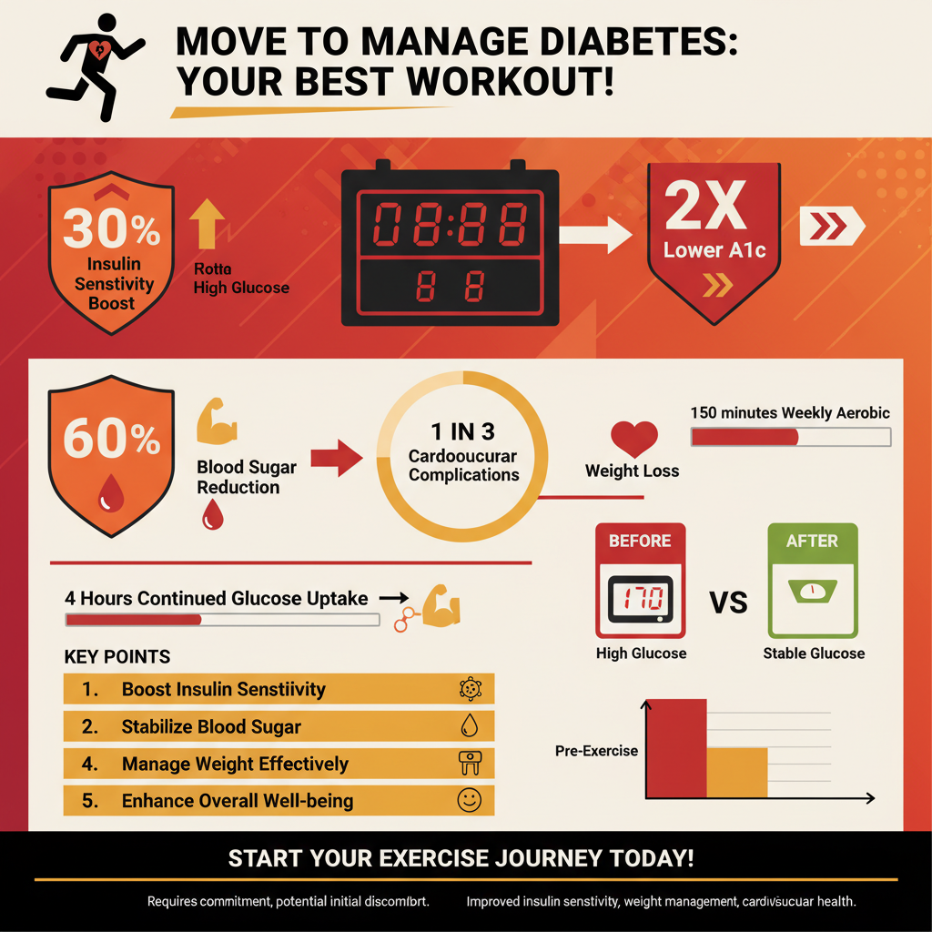 best workout for diabetics - Data Infographic and Statistics