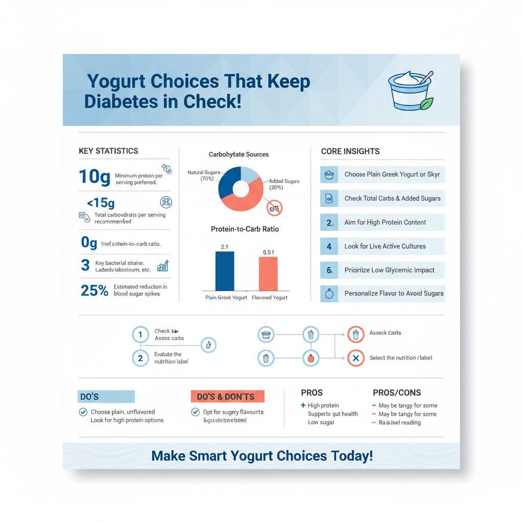 best yogurt for diabetics - Data Infographic and Statistics
