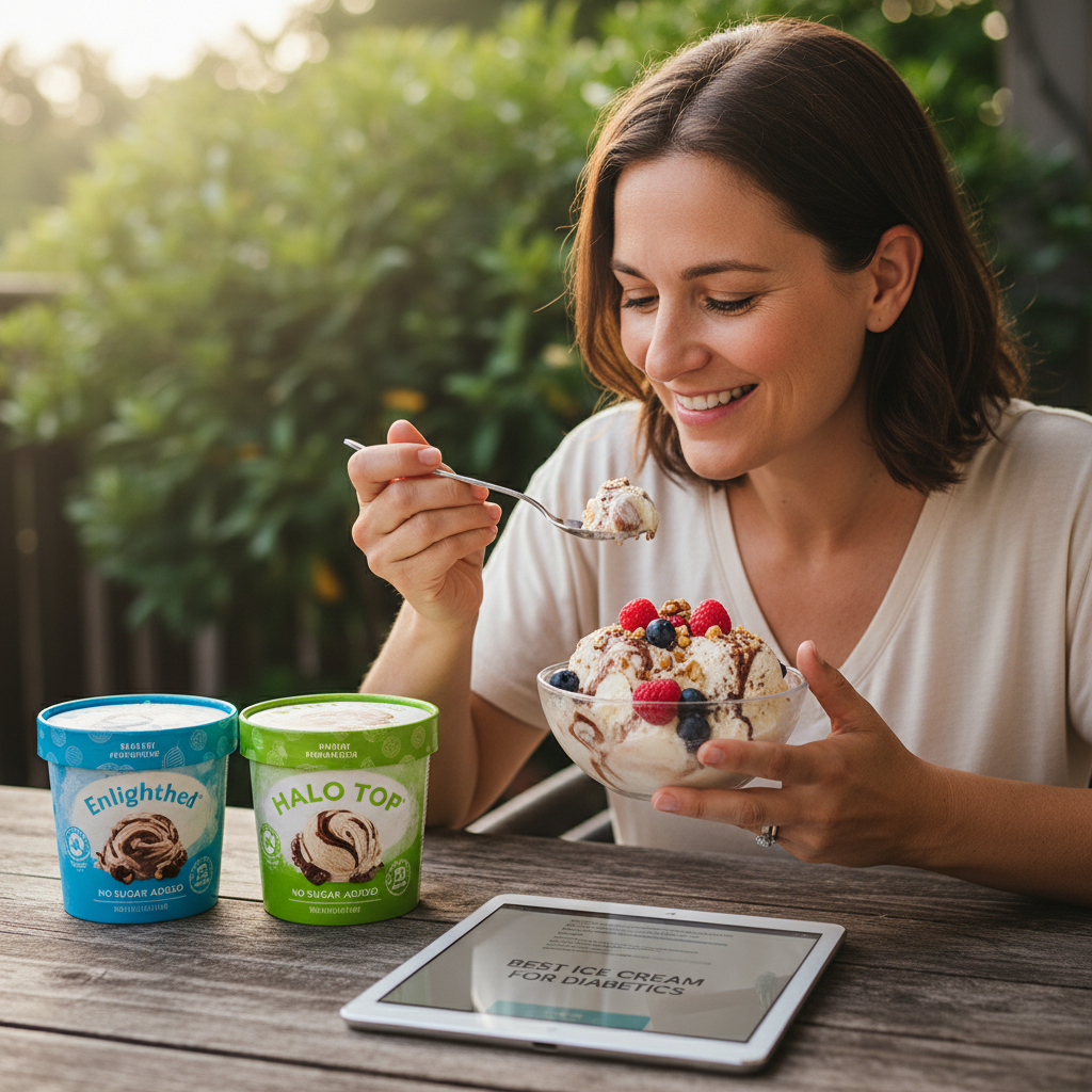 The Best Ice Cream for Diabetics: Top Brands and Tips