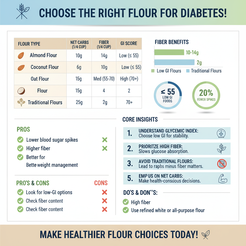 flour best for diabetics - Data Infographic and Statistics