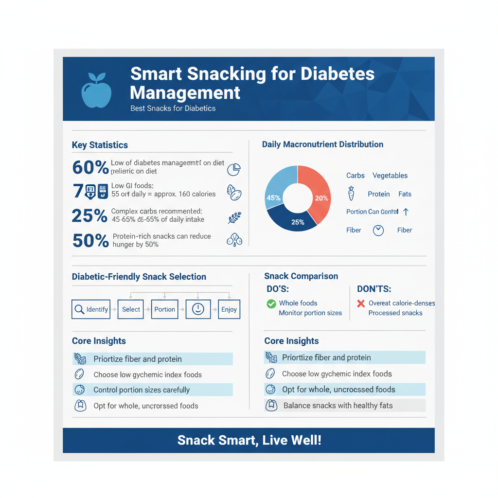 what are the best snacks for a diabetic - Data Infographic and Statistics