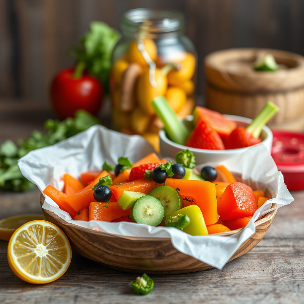 Vegetable and Fruit Power Snacks - what are the best snacks for a diabetic