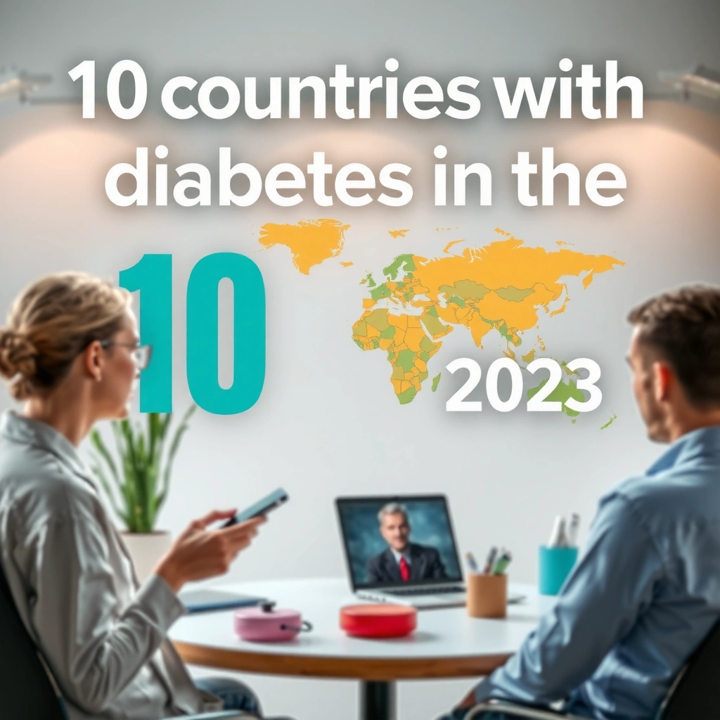 Diabetes - top 10 countries with diabetes in the world 2023