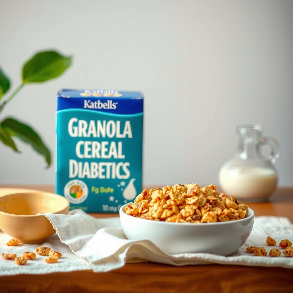 Diabetic-Friendly Granola - best granola cereal for diabetics