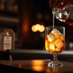 Selection of safe alcohol options for Type 1 diabetics in a glass setting.