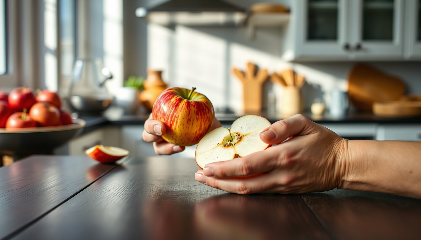 Selection of apples suitable for diabetics, showcasing healthy options for blood sugar management.