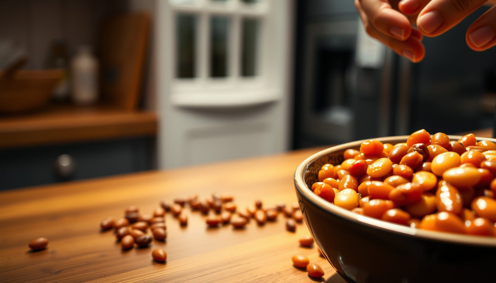 A variety of beans that help control blood sugar levels for diabetes management.