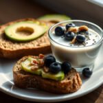 Healthy breakfast options for people with diabetes, featuring nutritious foods and balanced meals.