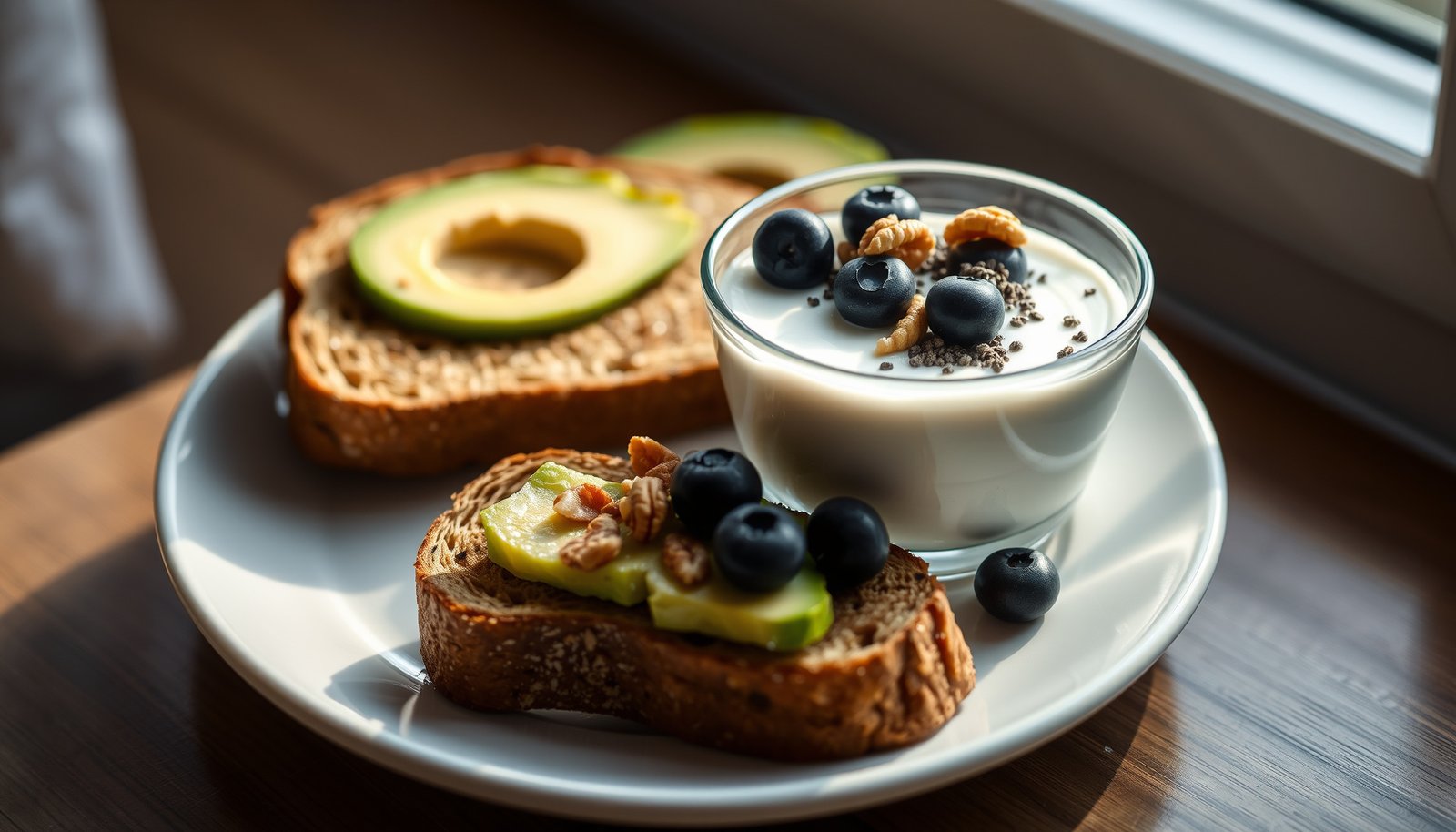Healthy breakfast options for people with diabetes, featuring nutritious foods and balanced meals.