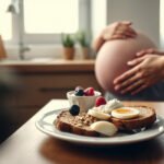 Healthy breakfast ideas for pregnant women with diabetes to maintain stable blood sugar levels.